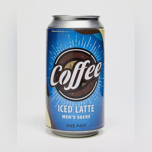 Men's The Orrsum Coffee Iced Latte Socks Size 8-12 New - Picture 4 of 7